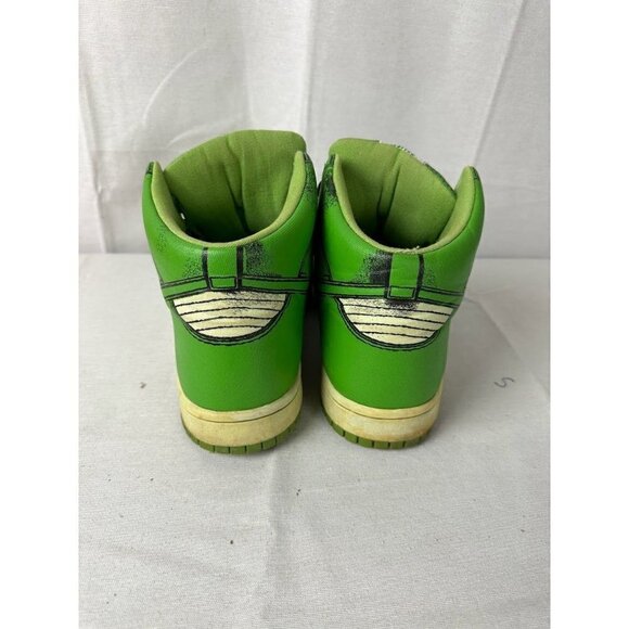 Nike Dunk High 1 Piece Premium 2007 - Sea foam/Chlorophyll - Very Rare Size 10 - Picture 4 of 8